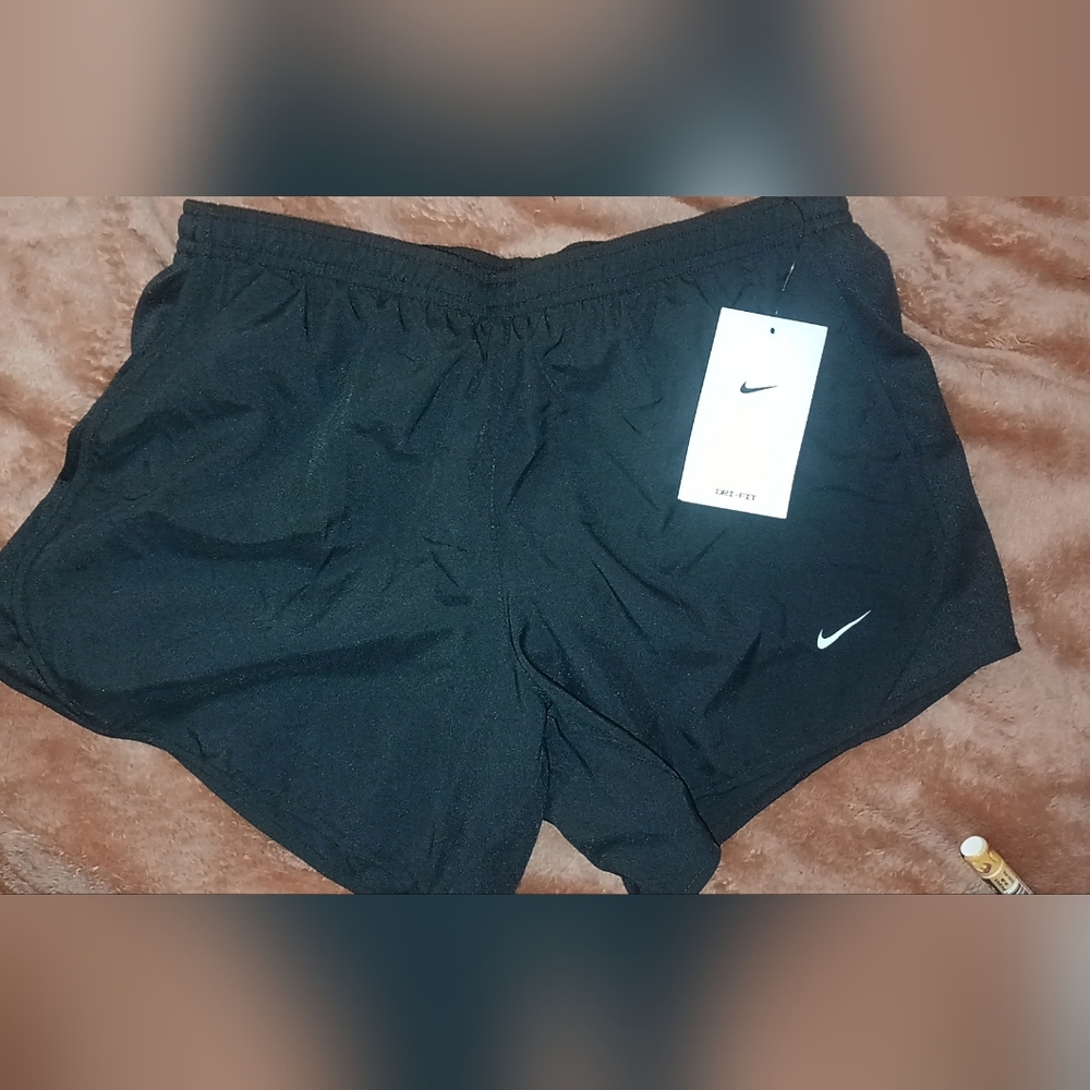 Nike shorts with tag